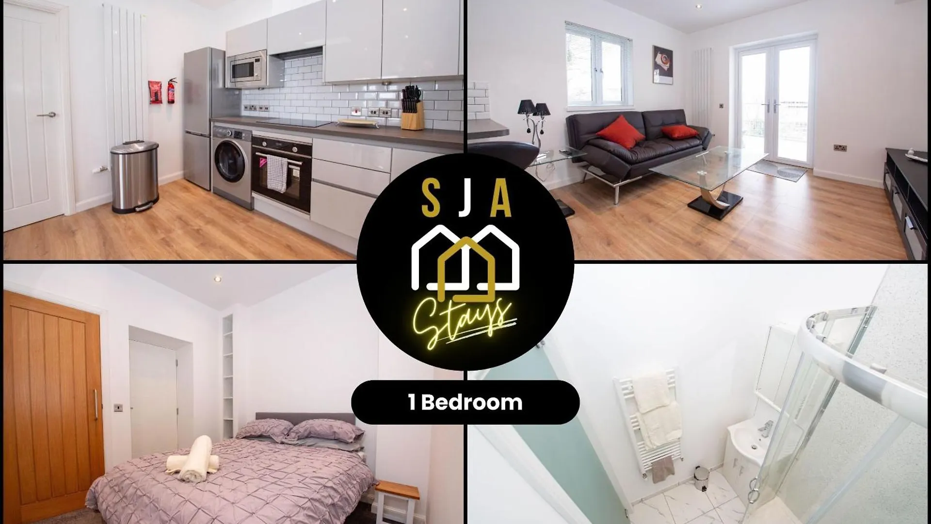 Affleck Retreat 5 - Sja Stays - Modern 1 Bed Apartment Абердин